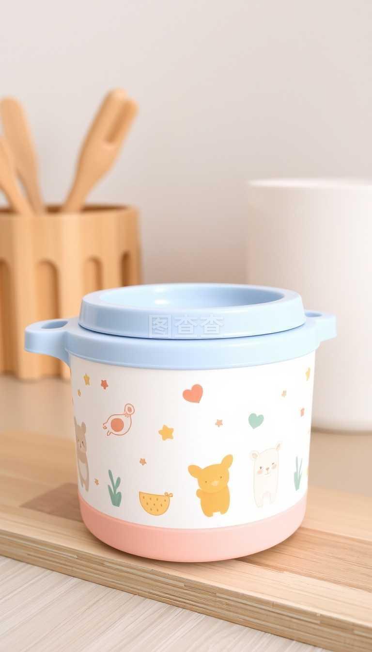 舒適把手塑料嬰兒盆 帶圖示的主題套件產品介紹